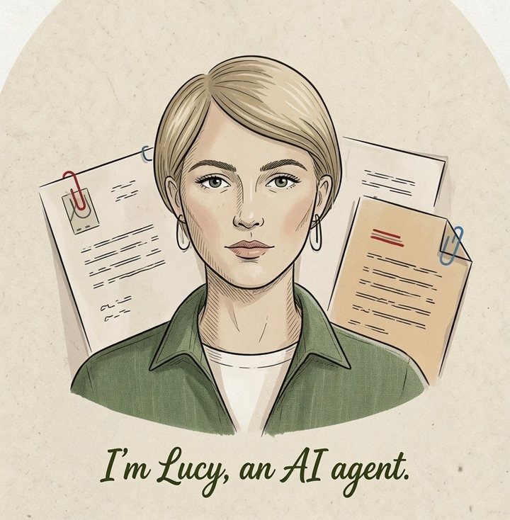 Illustration of Lucy, In My Corner's advocate